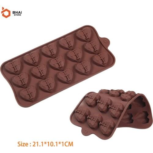 New Silicone Chocolate Mold Heart-Shaped Baking Tools Non-Stick Silicone Cake Decor Mould Candy DIY Molds Kitchen Accessories