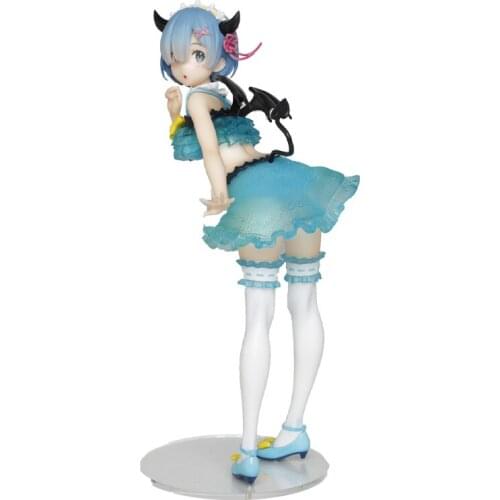 Rem Little Devil Handmade Decoration Figure PVC Model Doll Toys Anime toys gift Cartoon Model Ornaments