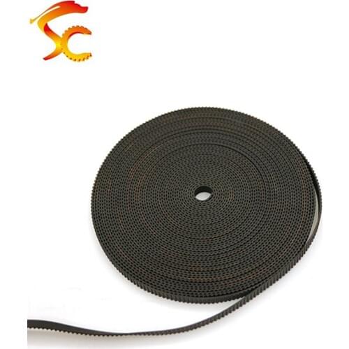 High Quality 10meters/LOT MXL 6mm timing belt Pitch=2.032 open rubber belt width 6mm 3D Printer belt Free Shipping