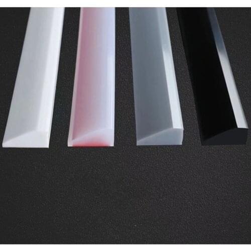 Bathroom Water Stopper Silicone Water retaining strip Waterproof Kitchen Bathroom Sink Basin StoveWater Retaining Strip