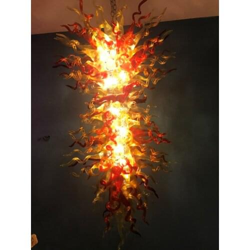 Modern Murano Glass Chandelier Ceiling Bedroom Living Room Hotel Decor Light Fixture 110-240V