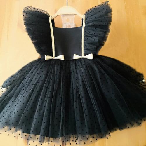 Christmas Dress For Girls Lace Bowknot Backless Tutu Princess Dress Kids Infant Baby Girls Birthday Party Dress Children Clothes
