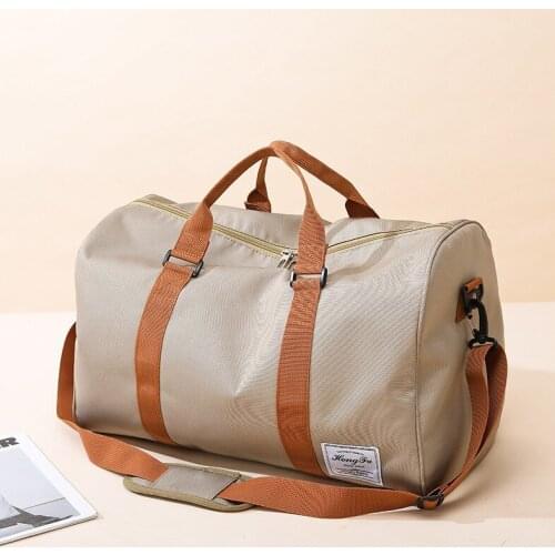 Water-Proof Luggage Bag Dry And Wet Separation With Shoe Position Foldable Gym Bag Portable Travel Bag