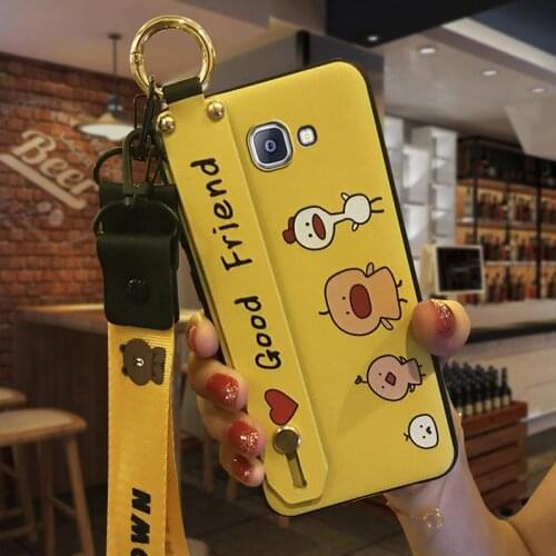 Waterproof Anti-knock Phone Case For Samsung Galaxy A9/A9000/A9100/A9 Pro Wristband New Soft