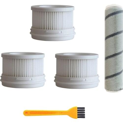 Main Roller Brush HEPA Filter Cleaning Brush For Xiaomi Mijia 1C Handheld Wireless Vacuum Cleaner Parts Accessories