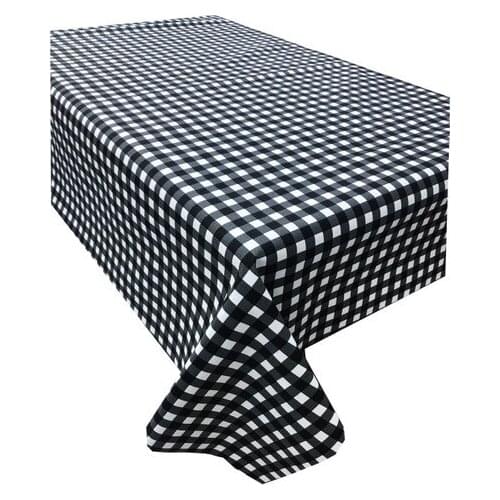 Zeren Home Cube Black White Carefree Table Cloth 70x120 cm