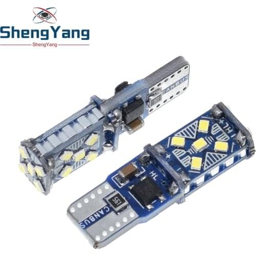 1PCS T10 W5W New Super Bright LED Car Parking Lights WY5W 168 501 2825 Auto Wedge Turn Side Bulbs Car Interior Reading Dome Lamp
