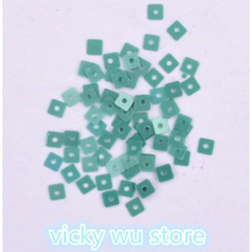 10g/bag 3*3mm Square Sequins Paillettes/Flat PVC Sequin Sewing craft, Kids DIY Scrapbook, Women Garments Lentejuelas Accessories