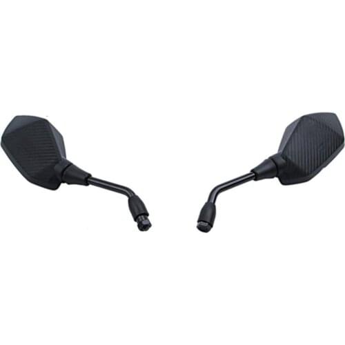 2pcs Universial 10mm Motorcycle Back View Mirror Scooter E-Bike Rearview Mirrors