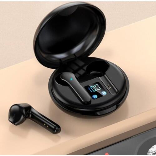 BlueTronix TWS Bluetooth Earphones with Microphone Touch Control Wireless Headsets HIFI Mini In-Ear Earbuds Sport Running