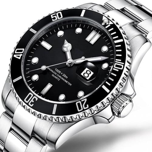 Lovers Watch Women Silver Bracelet Stainless Steel Wristwatch Fashion Dress Casual Small Watches Fine Watchband Men Quartz Clock