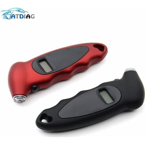Car Motorcycle Bike Mini Digital Tire Gauge Tire Diagnostic LCD Display Car Digital Tire Pressure Tool Gauge