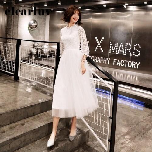 Женские платья ниже колена Clearluv China At AliExpress