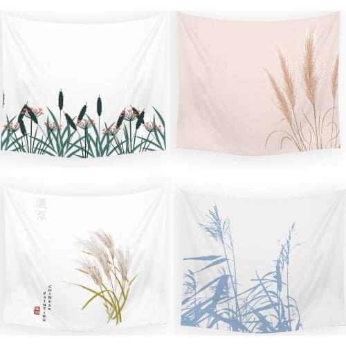 Flowers and plants tapestry psychedelic wall tapestry farmhouse home decor tapestry wall hanging wall decor bedroom boho decor