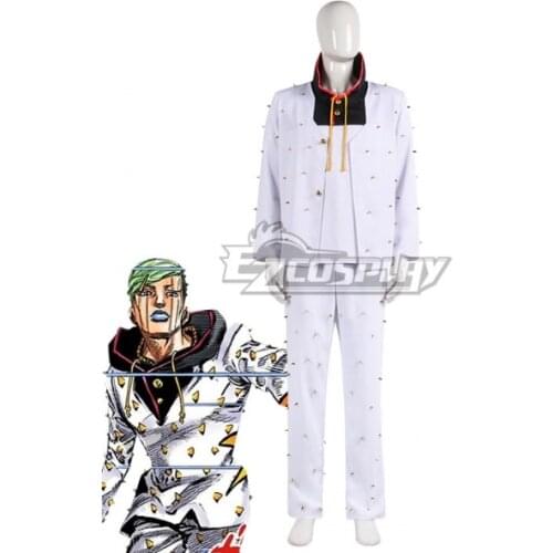 JoJolion Jobin Higashikata Suit Halloween Christmas Outfit Adult Party Suit Carnival Fancy Set Cosplay Costume E001