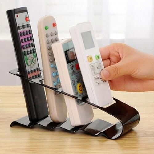 Fashion 4 Grid Desktop Storage Rack TV Air Conditioning Remote Control Shelve