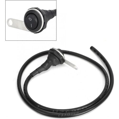 Motocicleta Waterproof Single Steel Spotlight Handlebar Light Switch Motorcycle ATVs Modification 22mm motorcycle parts