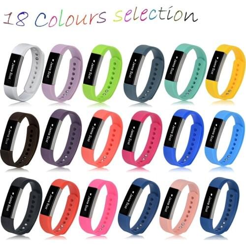 Soft Silicone Replacement Sport Wristband Bracelet Watchband Strap for Fitbit Alta / Alta HR Smartwatch