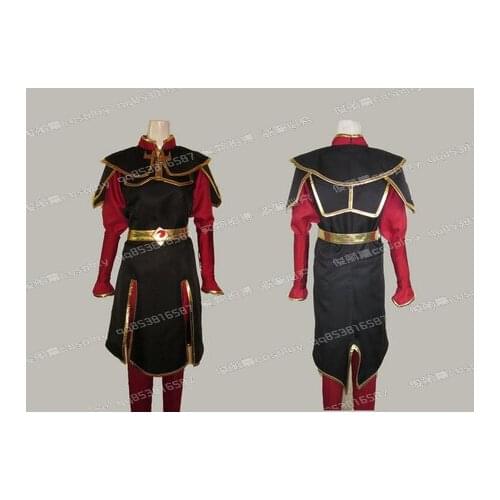 The Legend of Korra Azula Fire Nation Princess Set Cosplay Costume J001
