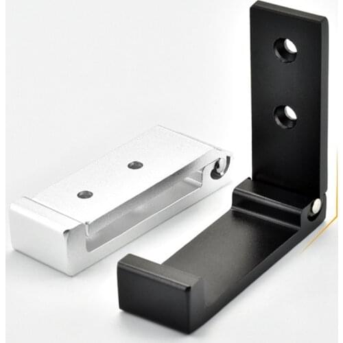 Hooks Wall Door Clothes Coat Hat Bags Hangers Aluminum Alloy Kitchen Bathroom Rustproof Towel Hooks Foldable Single Hook