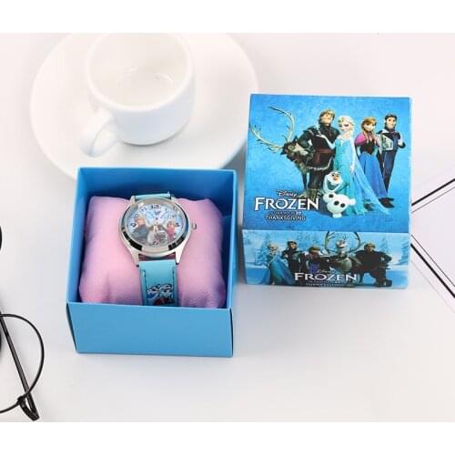 Frozen 2 silicone watch child quartz wrist Disney movies figure random color random 1pcs Fashion cartoon girls watch gift toy