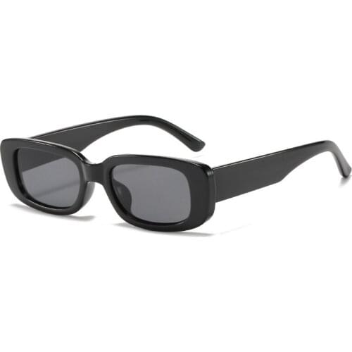 New retro oval-frame sunglasses European and American trend fashion personality sunglasses women small frame casual wild glasses