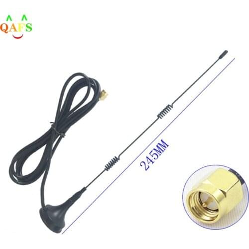 SMA 2.4GHz 9DBI WiFi Booster Aeria Wireless Wifi WLAN 5 times Range Booster Antenna Extender + Base