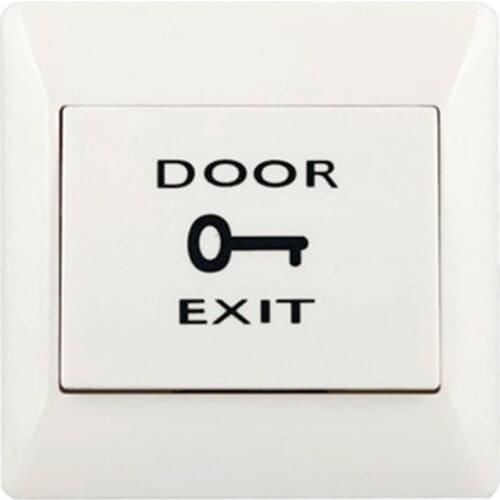 High Quality Door Exit Button Emergent Switch Push Release for Access System No Signal Oor Access Control Switch