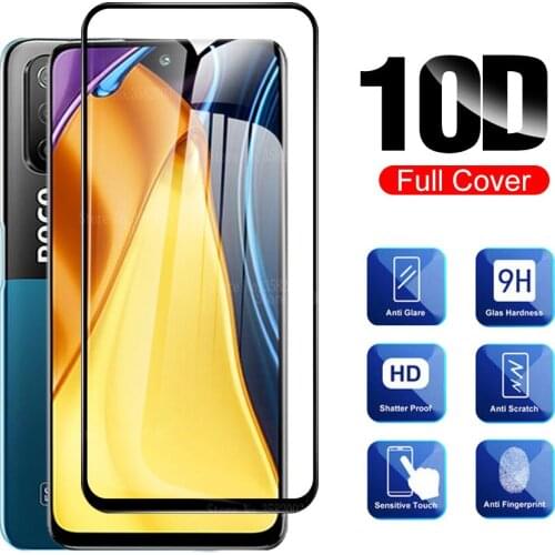 Tempered Glass for Xiaomi Poco M3 Pro 5G Screen Protector for Xiaomi pocom3 pro Poco M 3 Pro Safety Protective Glass 6.5