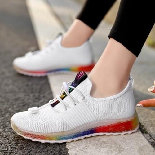 Tenis Feminino Zapatos Mujer 2020 New Women Tennis Shoes Ladies High Quality Flats Sneakers Comfy Non-slip Fitness Sport Shoes 7