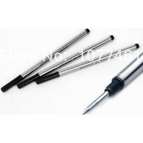 Lots of 10 PCS ball pen ink Picasso black refills 0.5mm