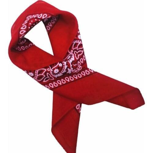 4@# Fashion Hip-hop 100% Cotton Head New Square Silk Scarf Female Fashion Print Small Scarf Red Headband Print, Ladies/men/boys