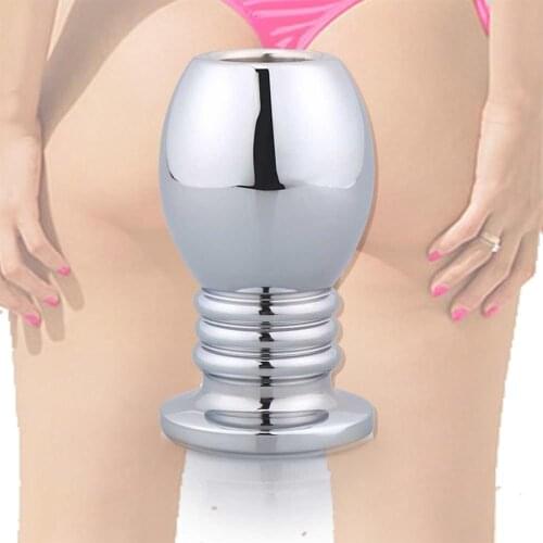 Hollow Ass Butt Anal Plug Vaginal Dilator Buttplug Enema Prostata Massager Speculum Sex Toys For Woman Men Anus Dildo Sextoy