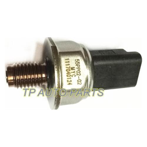 Fuel Rail Pressure Sensor For F-ord Peugeot Citroen Vo-lvo 2.0 OEM 55PP02-02 55PP0202 5WS40039 1570F9