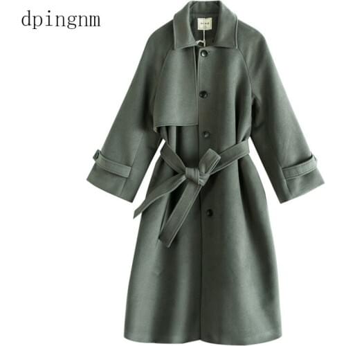 Женские пальто оверсайз Dpingnm China At AliExpress