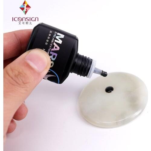 10ml Glue MARS Eyelash extension Glue 2.5 seconds fast dry Low Odor super long lasting 40-50 days strong glue No Toxic