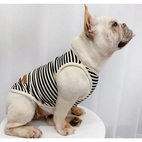 Summer French Bulldog Dog Vest Pug Clothing Cat Puppy Pomeranian Schnauzer Poodle Bichon Welsh Corgi Shiba Inu Costume