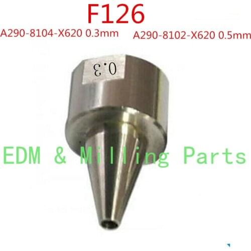 Wire EDM Sparks F126 Thread Assist Sub Die Guides A290-8104-X620 A290-8102-X620 0.3mm 0.5mm For CNC Fanuc Machine Service