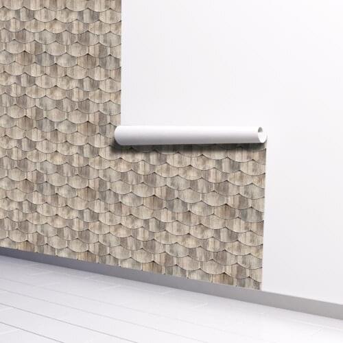 2021 New Released Squama Style Thickened Waterproof Self-Adhesive Wallpaper for Room Decoration and Furniture Renovation
