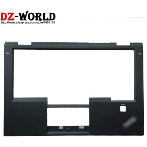 New Original Shell C Cover Palmrest Upper Case Keyboard Bezel with FPR Hole for Lenovo Thinkpad X1 Yoga 1st Gen Laptop 00JT863