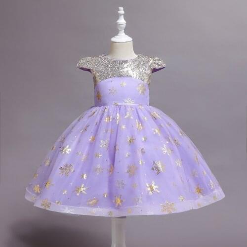 LZH 2021 Baby Girls Clothing Birthday Party Formal Dresses For Kids Clothes Girls Costume Children Princess Dress Evening Dress