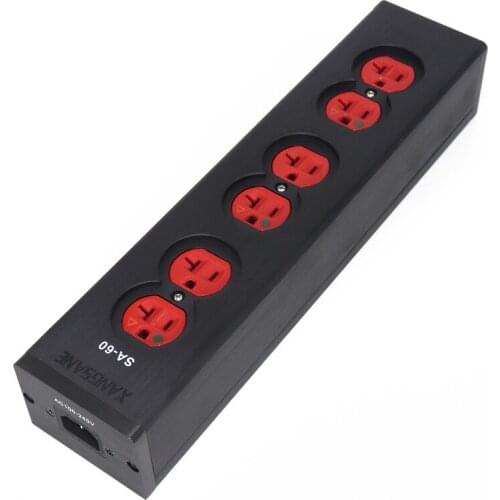 HiFi American standard power socket board UL certification socket core 4 square internal wiring