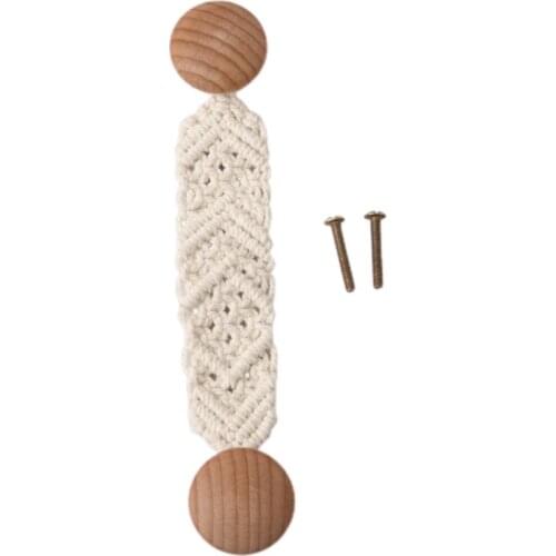 517A Door Wardrobe Handle Beech Wood Drawer Handle Furniture Pulls Unique Handmade