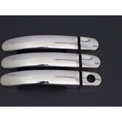 VW T5 Transporter Chrome Door Handles 3 Door Stainless steel 2003 and Beyond