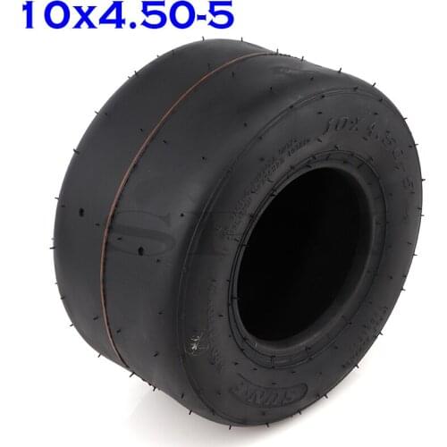 Live racing vacuum drift tires Go Kart tires 10x4.50-5 tubeless tires Scooter ATV tires 10*4.50-5