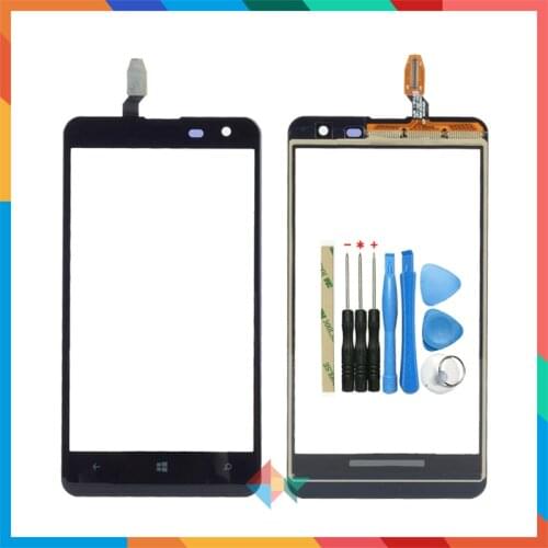 High Quality 4.7" For Nokia Lumia 625 N625 Touch Screen Digitizer Front Glass Lens Sensor Panel