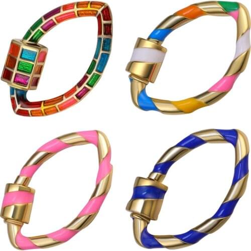 Diy necklace pendant clasps for jewelry making Spiral Locket Hooks Screw lobster clasps hooks for jewelry