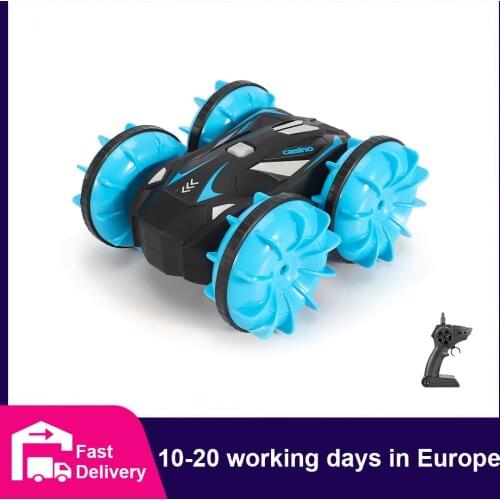 Amphibious RC Car 1: 20 Scale 2.4GHz Remote Control Cars Boat Waterproof RC Monster Truck Stunt Car All Terrain Water Pool Toy
