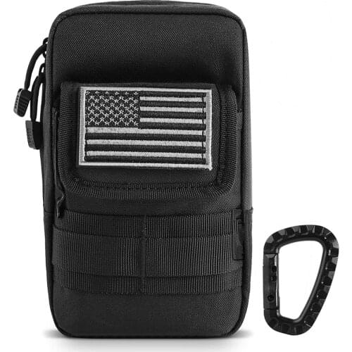 1000D Molle Pouch Tactical Waterproof Waist Pack Outdoor EDC Tool Bag Military Phone Case Purse Hunting Bag for Vest Belt