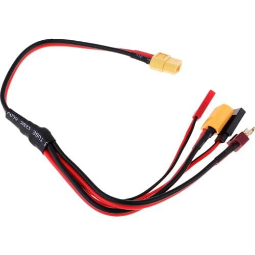 4mm XT60 connector Banana charge Cable 2S Balance Lead LiPo Battery